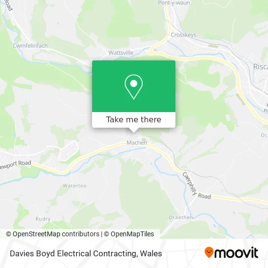 Davies Boyd Electrical Contracting map