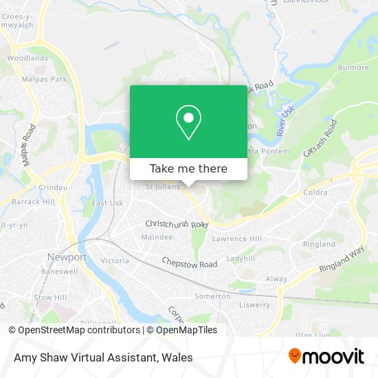 Amy Shaw Virtual Assistant map