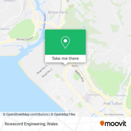 Rowecord Engineering map