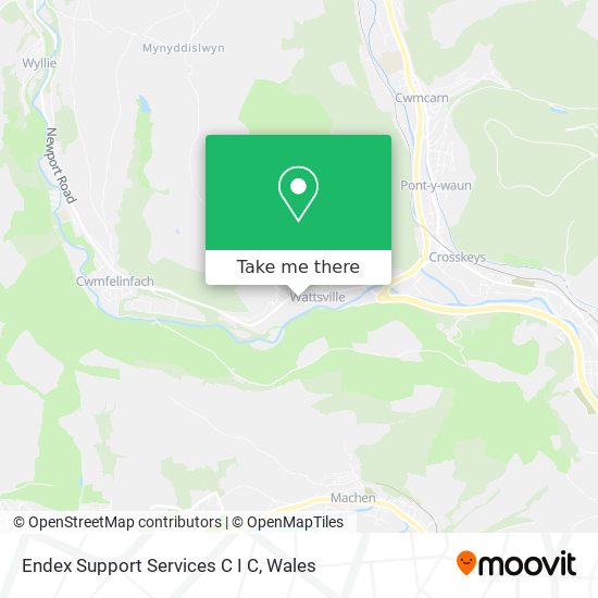 Endex Support Services C I C map