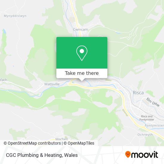 CGC Plumbing & Heating map