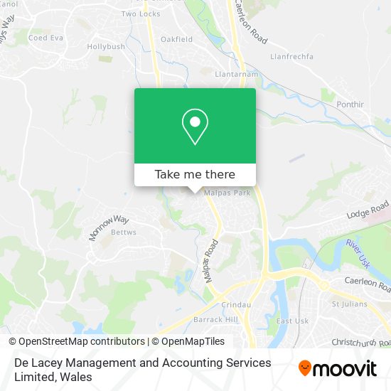 De Lacey Management and Accounting Services Limited map