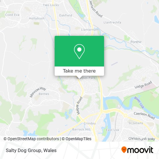 Salty Dog Group map