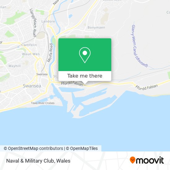 Naval & Military Club map