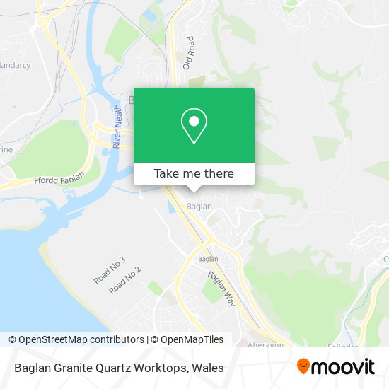 Baglan Granite Quartz Worktops map