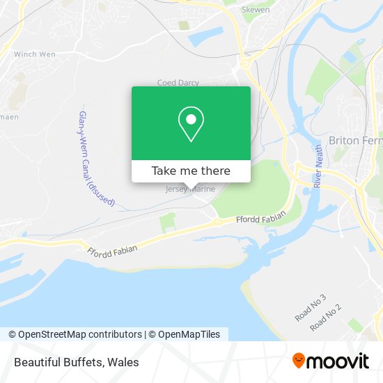 Beautiful Buffets map
