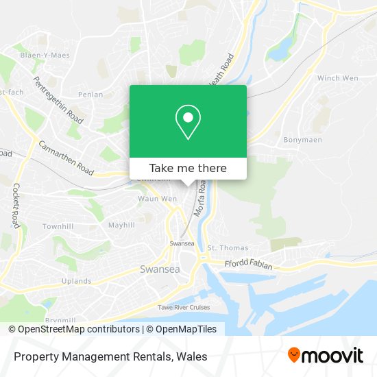 Property Management Rentals map