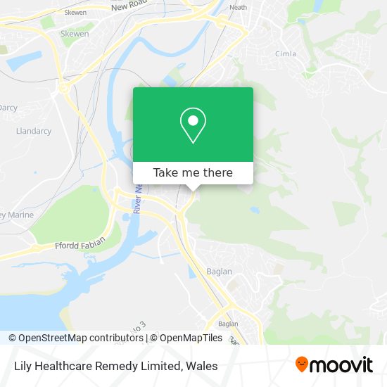 Lily Healthcare Remedy Limited map
