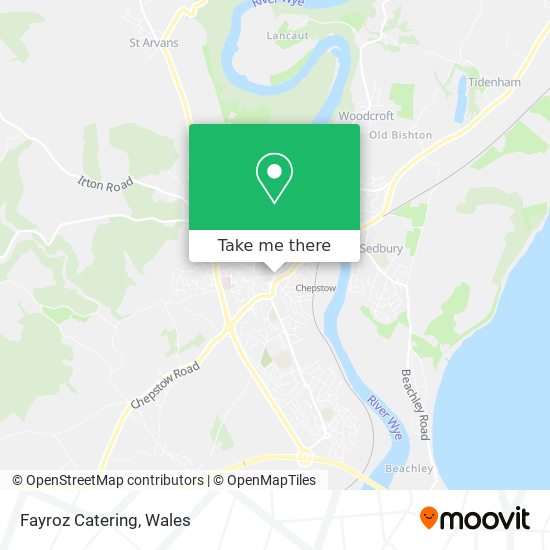 Fayroz Catering map