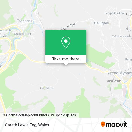 Gareth Lewis Eng map