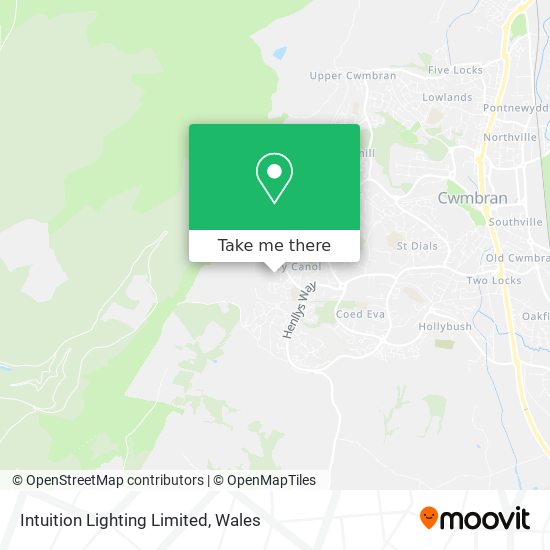 Intuition Lighting Limited map