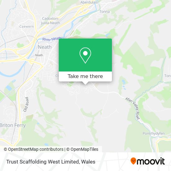 Trust Scaffolding West Limited map