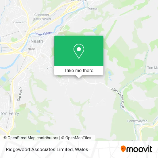 Ridgewood Associates Limited map