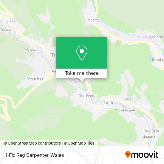 I-Fix Reg Carpenter map