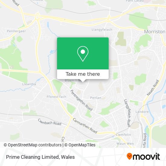 Prime Cleaning Limited map