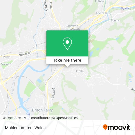 Mahler Limited map