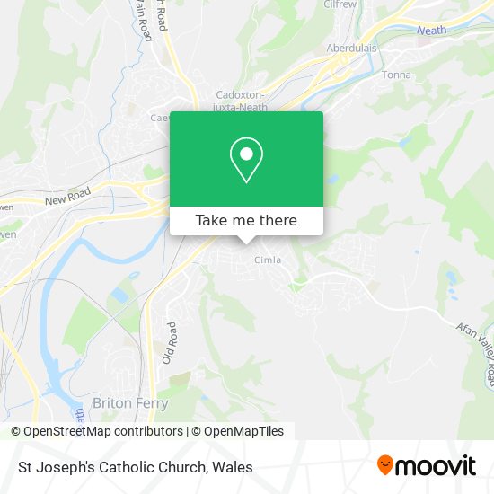 St Joseph's Catholic Church map