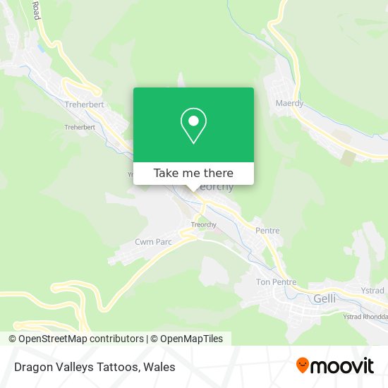 Dragon Valleys Tattoos map