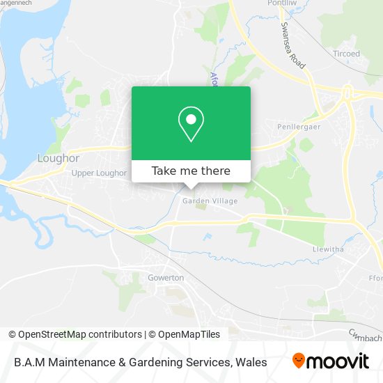 B.A.M Maintenance & Gardening Services map