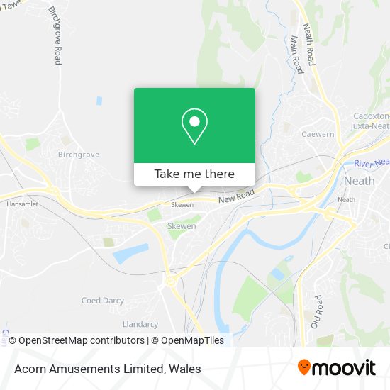Acorn Amusements Limited map