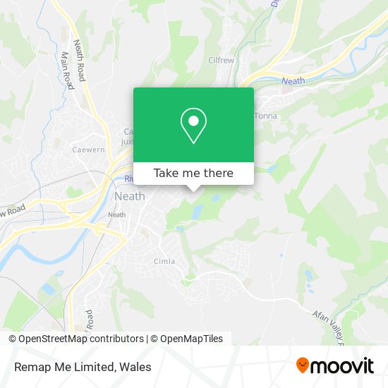 Remap Me Limited map