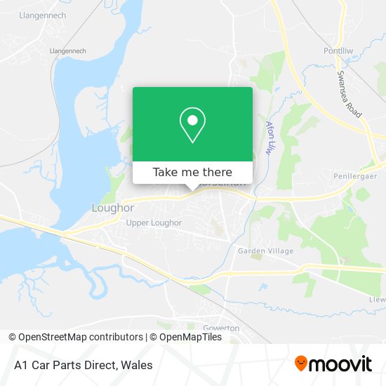 A1 Car Parts Direct map