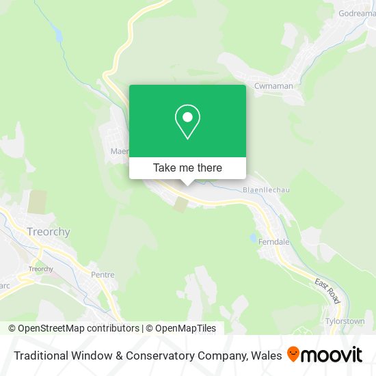 Traditional Window & Conservatory Company map
