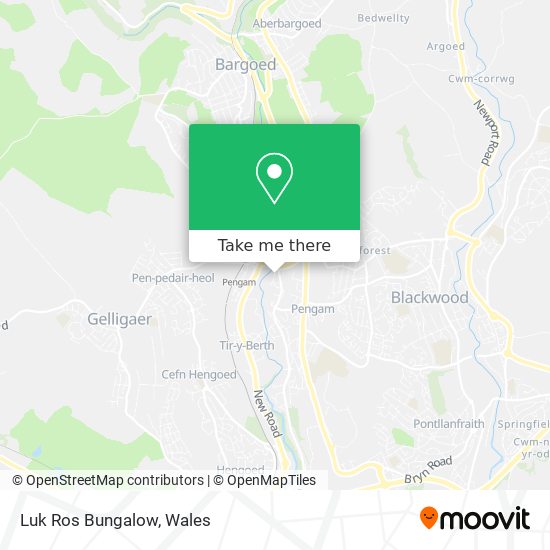 Luk Ros Bungalow map