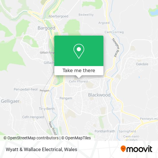 Wyatt & Wallace Electrical map