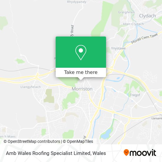Amb Wales Roofing Specialist Limited map