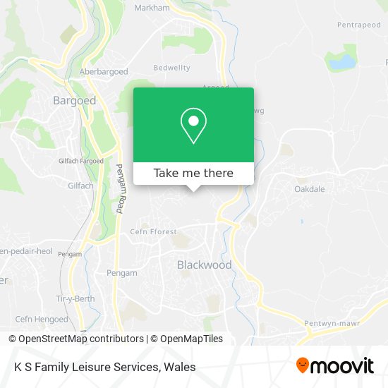 K S Family Leisure Services map