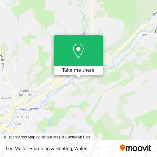 Lee Mellor Plumbing & Heating map