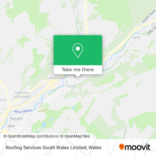 Roofing Services South Wales Limited map