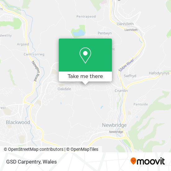 GSD Carpentry map