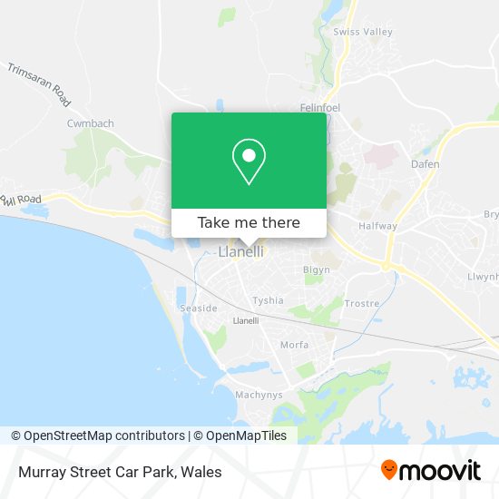 Murray Street Car Park map