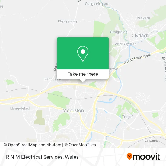 R N M Electrical Services map