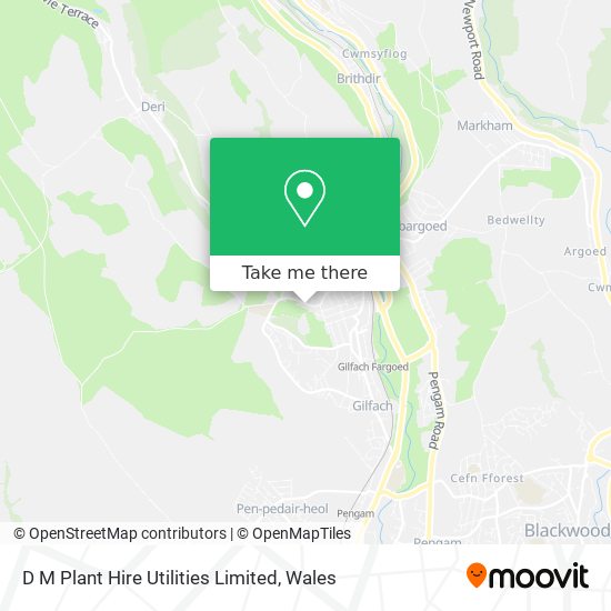 D M Plant Hire Utilities Limited map