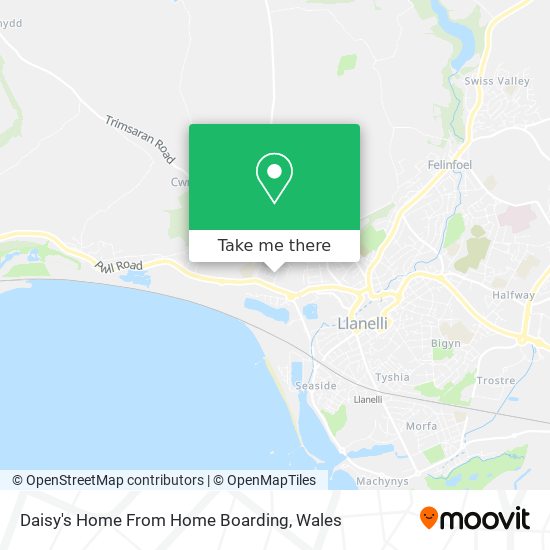 Daisy's Home From Home Boarding map