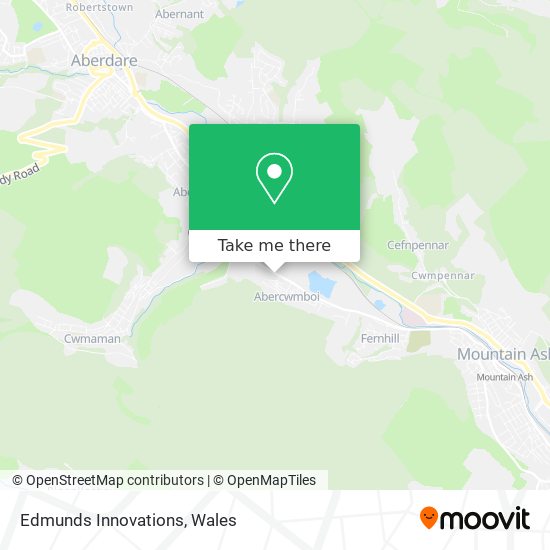 Edmunds Innovations map
