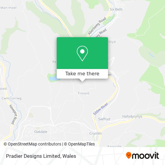 Pradier Designs Limited map
