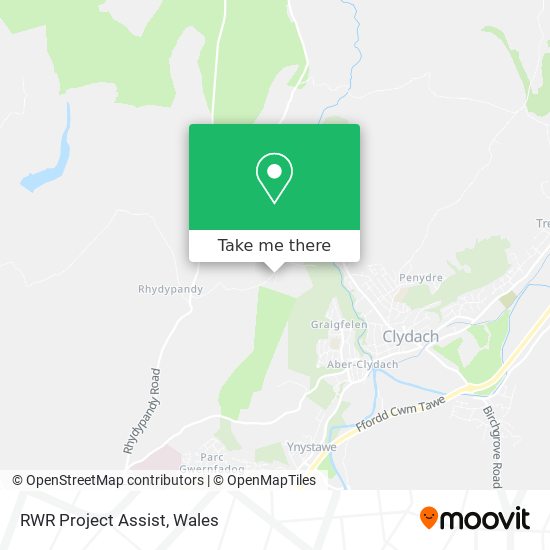 RWR Project Assist map