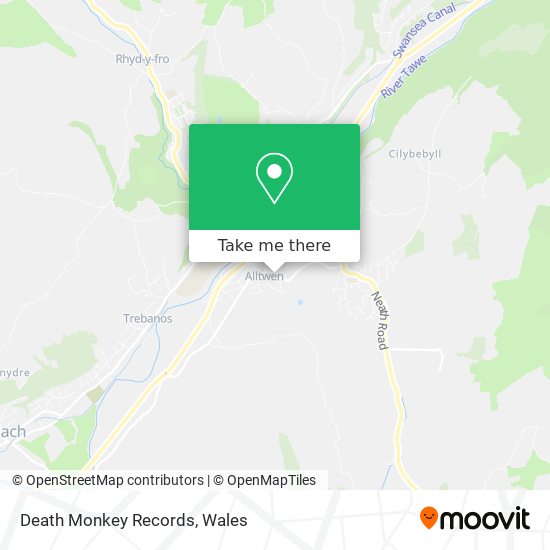 Death Monkey Records map
