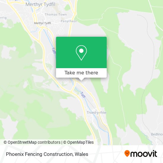 Phoenix Fencing Construction map