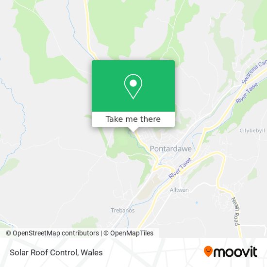 Solar Roof Control map