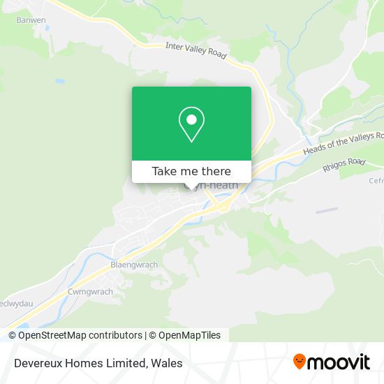 Devereux Homes Limited map