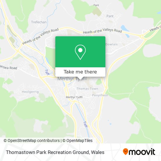 Thomastown Park Recreation Ground map