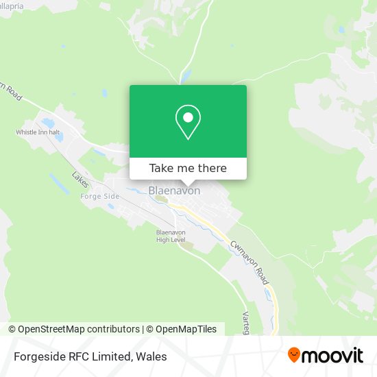 Forgeside RFC Limited map