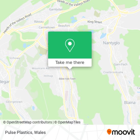 Pulse Plastics map