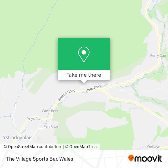 The Village Sports Bar map