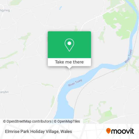 Elmrise Park Holiday Village map